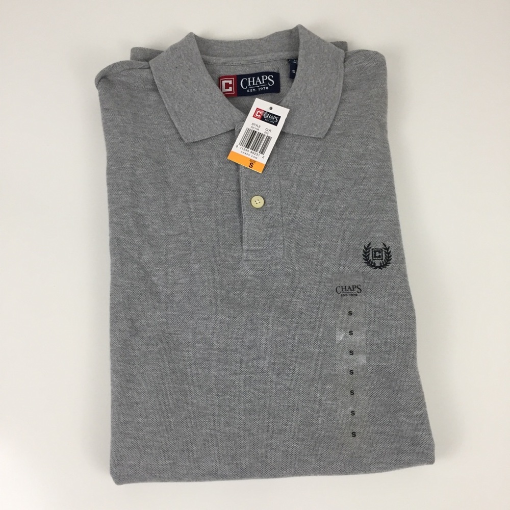 Chaps NWT Men’s Polo Cotton Pull On Shirt Size S